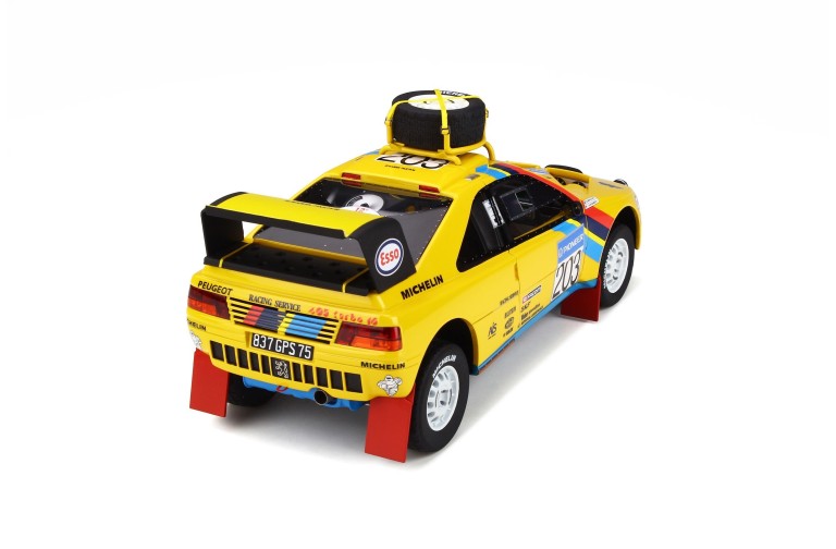 Peugeot 405 T16 Grand Raid Yellow Camel 1990