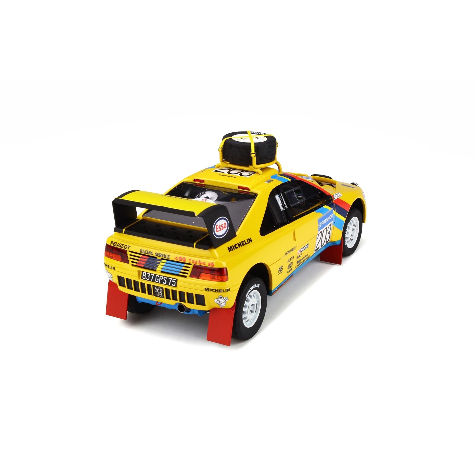 Peugeot 405 T16 Grand Raid Yellow Camel 1990