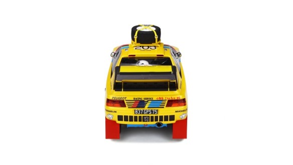 Peugeot 405 T16 Grand Raid Yellow Camel 1990