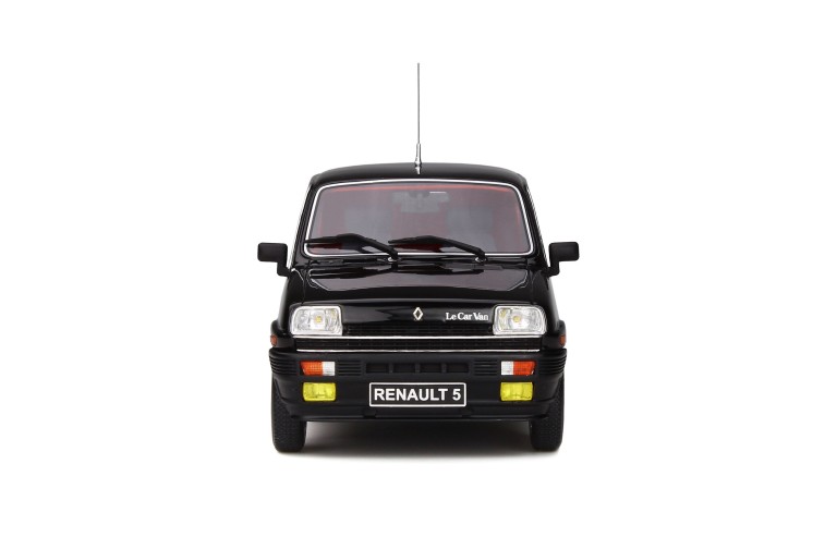 Renault 5 Le Car Van Black With Rainbow Stripping 1980