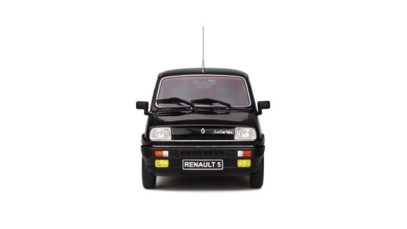 Renault 5 Le Car Van Black With Rainbow Stripping 1980