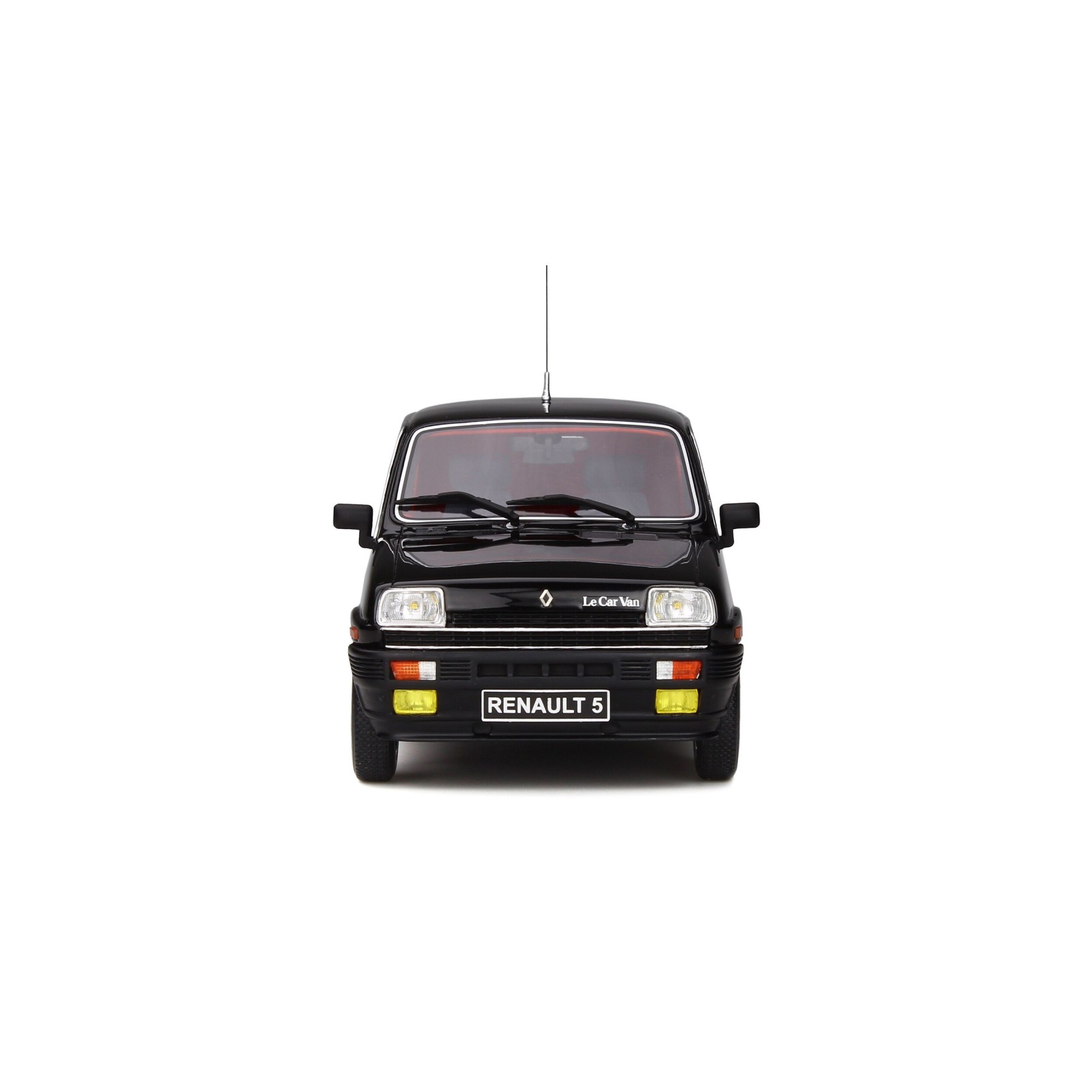 Renault 5 Le Car Van Black With Rainbow Stripping 1980