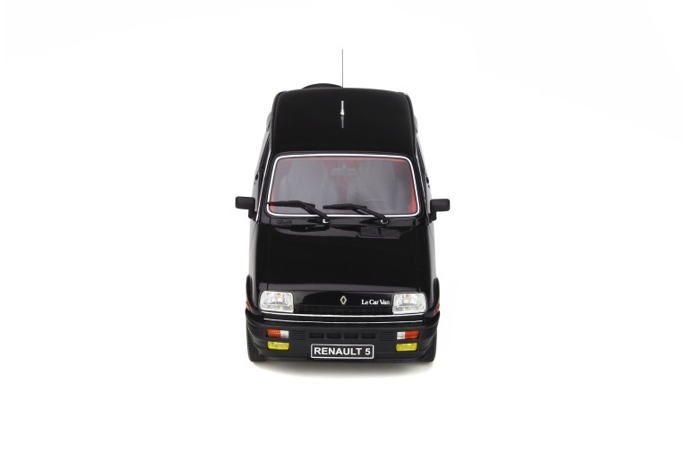 Renault 5 Le Car Van Black With Rainbow Stripping 1980