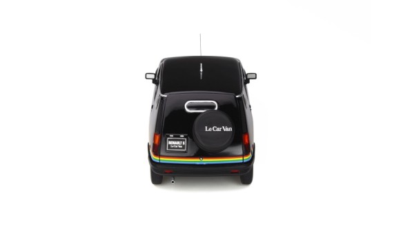 Renault 5 Le Car Van Black With Rainbow Stripping 1980