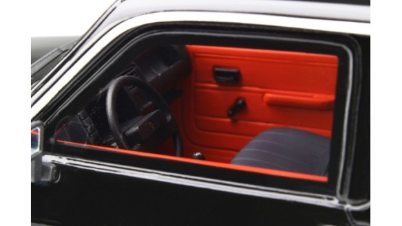 Renault 5 Le Car Van Black With Rainbow Stripping 1980