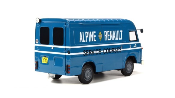 Saviem SB2 Assistance Course Alpine Team Color 1968