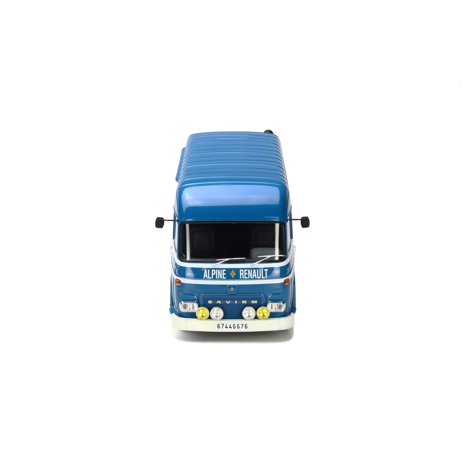 Saviem SB2 Assistance Course Alpine Team Color 1968