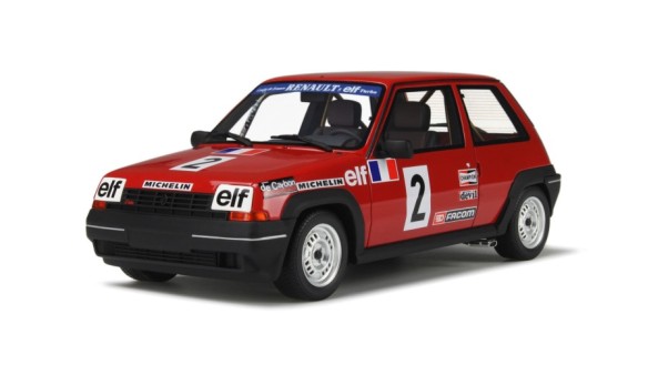 Renault Super 5 GT Turbo Coupe Rouge 705 1985