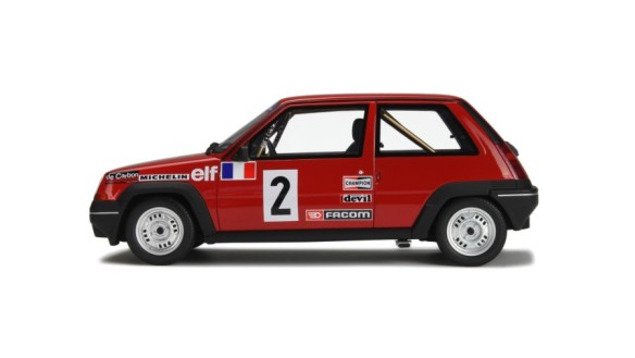 Renault Super 5 GT Turbo Coupe Rouge 705 1985