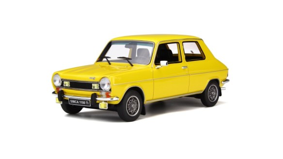Simca 1100 Ti Yellow Maya 1975
