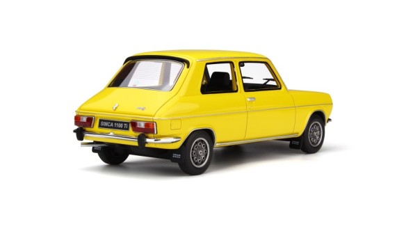 Simca 1100 Ti Yellow Maya 1975