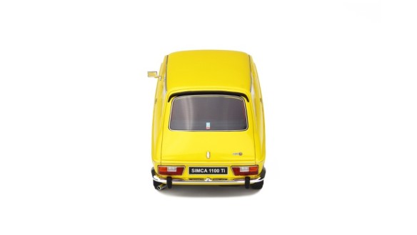 Simca 1100 Ti Yellow Maya 1975