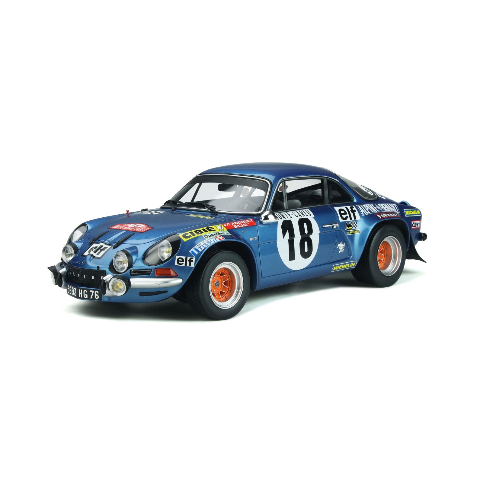 Alpine A110 1800 Rallye Monte-Carlo 1973