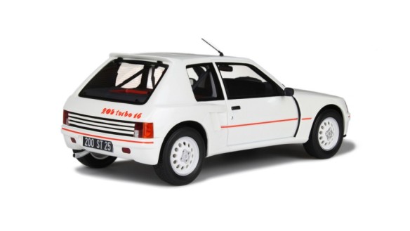 Peugeot 205 T16 (série 200) Blanc Nacré 1984