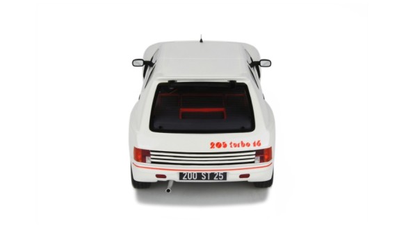 Peugeot 205 T16 (série 200) Blanc Nacré 1984