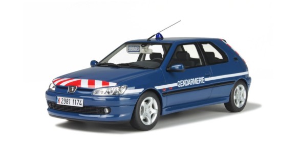 Peugeot 306 Gendarmerie BRI Bleu Gendarmerie 1998