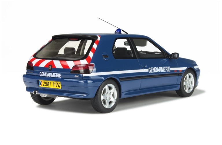 Peugeot 306 Gendarmerie BRI Bleu Gendarmerie 1998