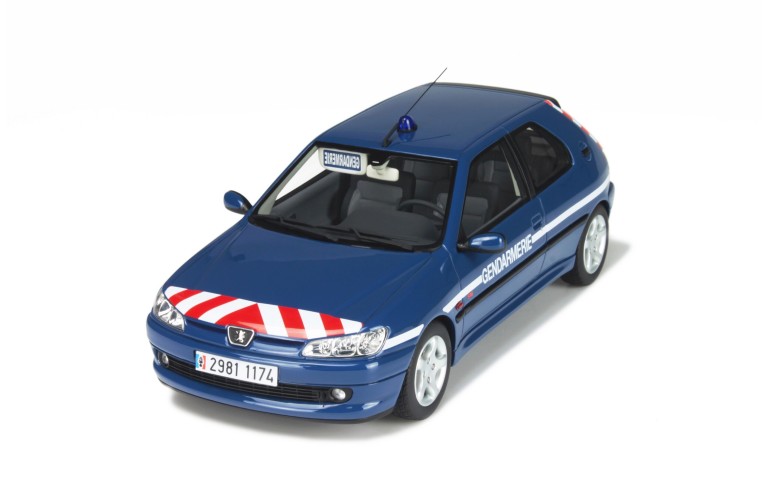 Peugeot 306 Gendarmerie BRI Bleu Gendarmerie 1998