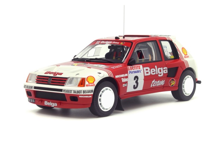 Peugeot 205 T16 Gr.B Rallye d'Ypres 1985