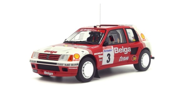 Peugeot 205 T16 Gr.B Rallye d'Ypres 1985