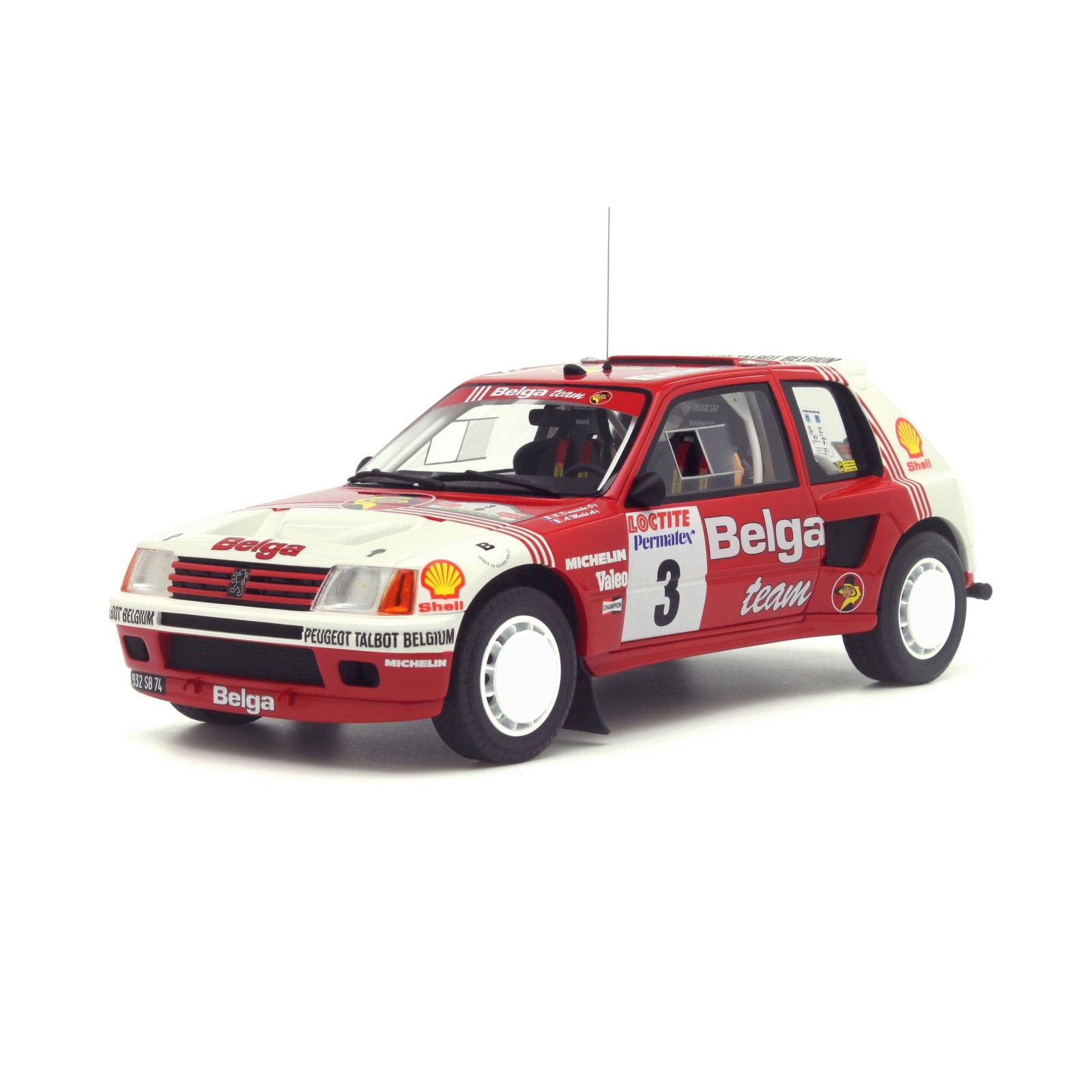 Peugeot 205 T16 Gr.B Rallye d'Ypres 1985