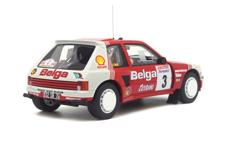 Peugeot 205 T16 Gr.B Rallye d'Ypres 1985