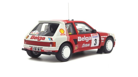 Peugeot 205 T16 Gr.B Rallye d'Ypres 1985