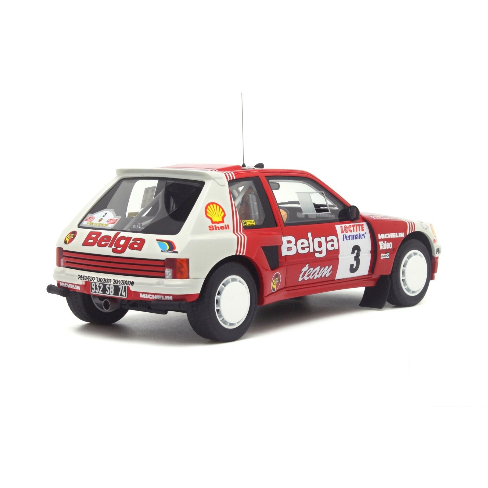Peugeot 205 T16 Gr.B Rallye d'Ypres 1985
