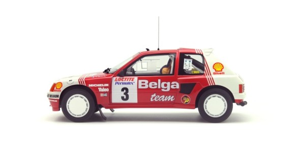 Peugeot 205 T16 Gr.B Rallye d'Ypres 1985
