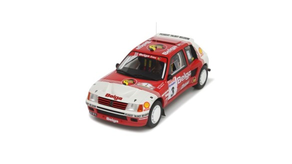 Peugeot 205 T16 Gr.B Rallye d'Ypres 1985