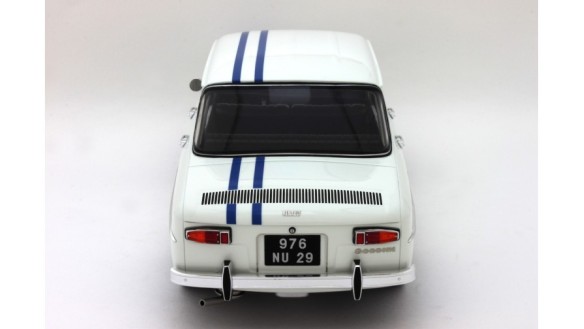 Renault 8 Gordini Blanc 322 1966