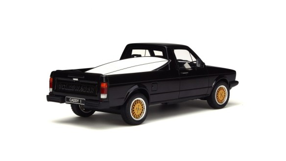 Volkswagen Caddy with Surfboard Red/grey Black L041 1979