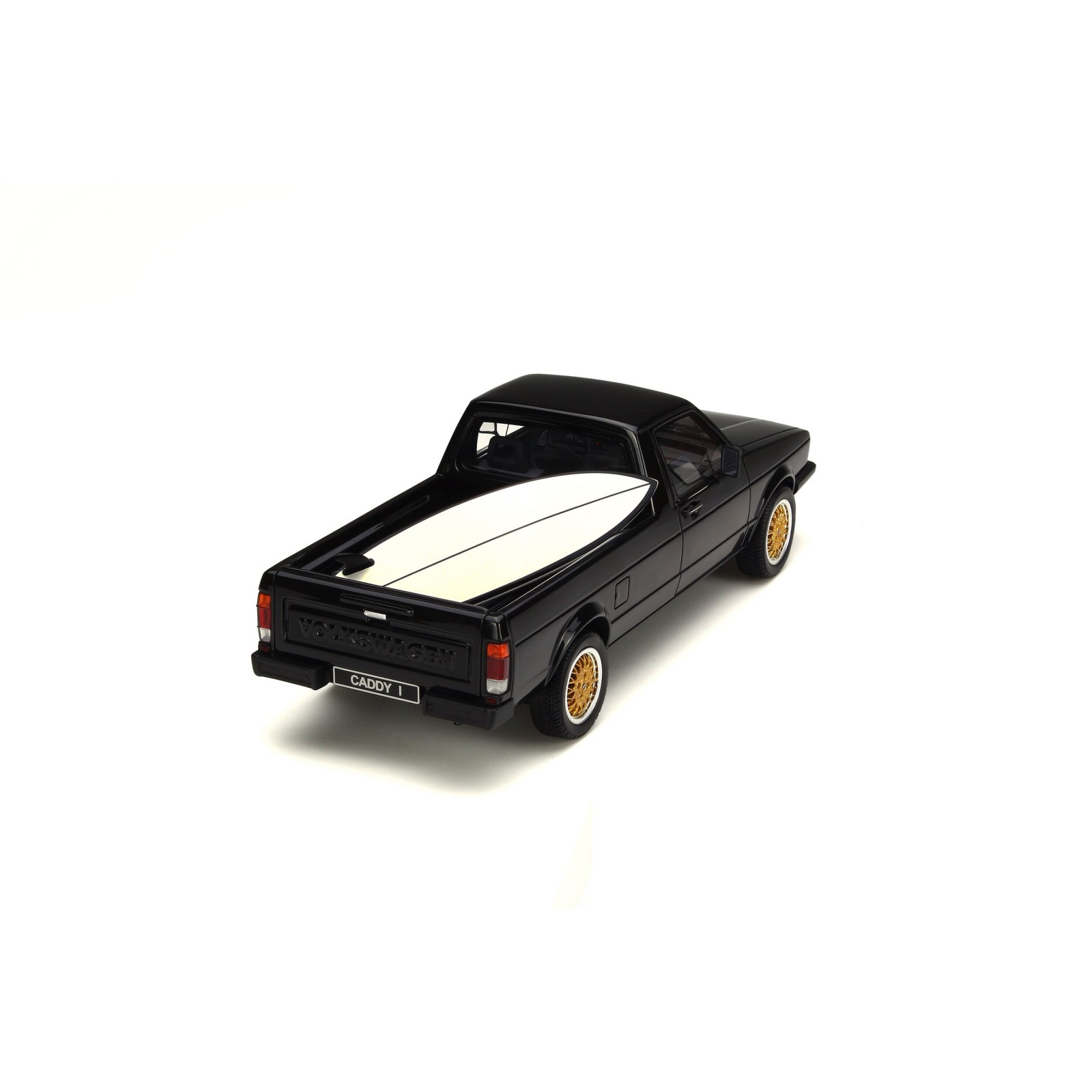 Volkswagen Caddy with Surfboard Red/grey Black L041 1979