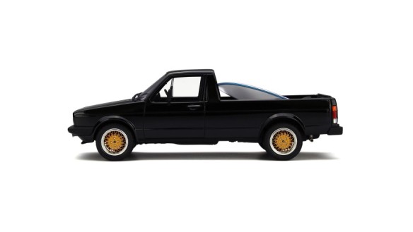 Volkswagen Caddy with Surfboard Blue/Whithe Black L041 1979