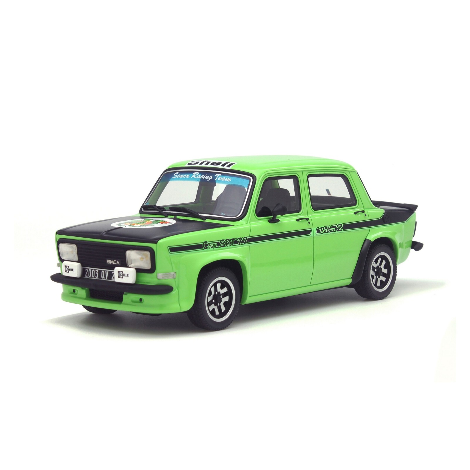 Simca 1000 Rallye 2 SRT Vert Racing / Noir 1977