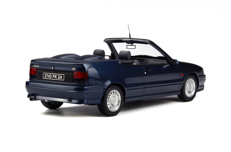 Renault 19 16S Cabriolet Bleu Sport 1991