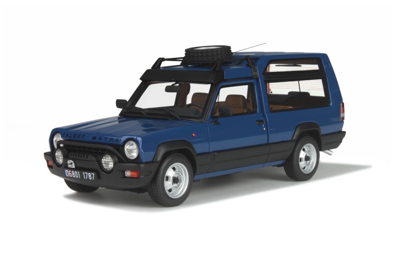 Matra Rancho Grand Raid Gendarmerie Bleu Gendarmerie 1980