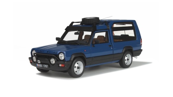Matra Rancho Grand Raid Gendarmerie Bleu Gendarmerie 1980