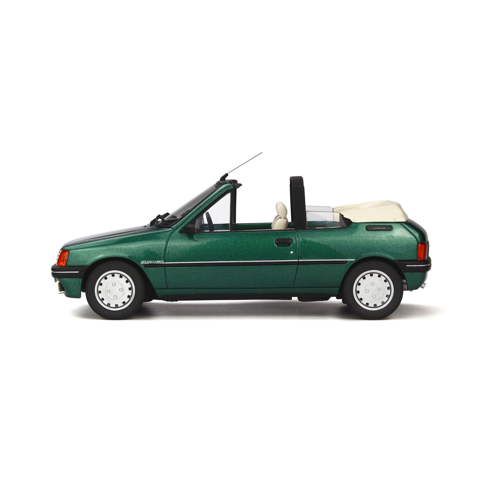 Peugeot 205 Cabriolet Roland-Garros Vert Rollant Garros Metallisé 1989