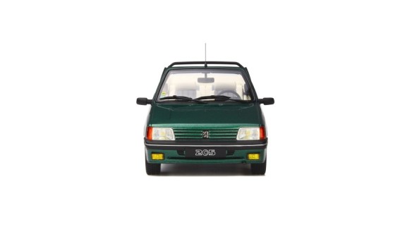 Peugeot 205 Cabriolet Roland-Garros Vert Rollant Garros Metallisé 1989