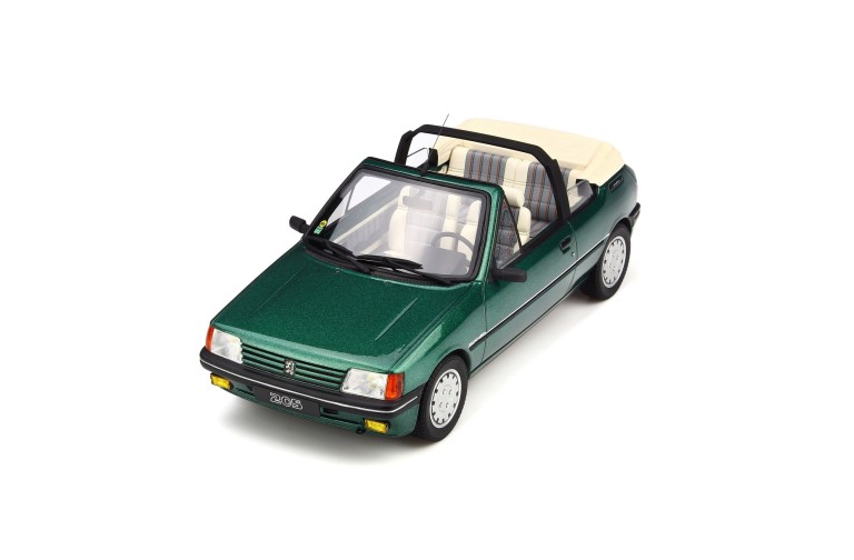 Peugeot 205 Cabriolet Roland-Garros Vert Rollant Garros Metallisé 1989