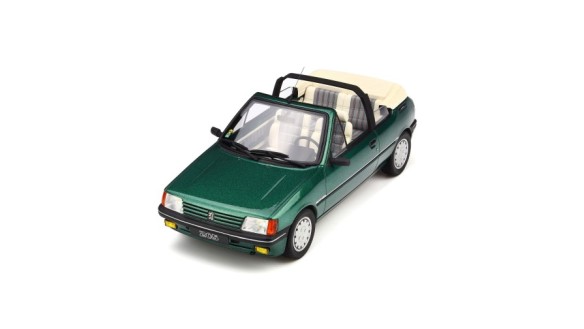 Peugeot 205 Cabriolet Roland-Garros Vert Rollant Garros Metallisé 1989