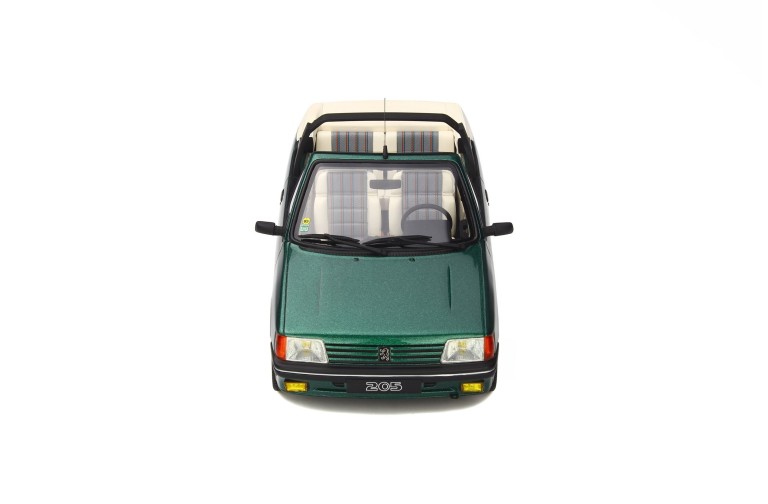 Peugeot 205 Cabriolet Roland-Garros Vert Rollant Garros Metallisé 1989