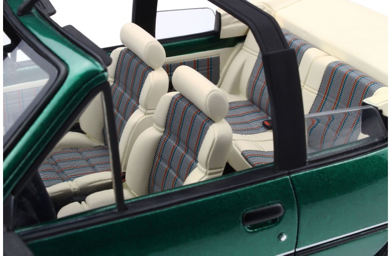 Peugeot 205 Cabriolet Roland-Garros Vert Rollant Garros Metallisé 1989