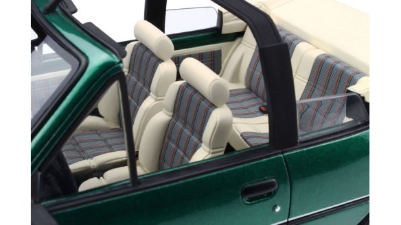 Peugeot 205 Cabriolet Roland-Garros Vert Rollant Garros Metallisé 1989