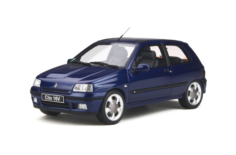 Renault Clio 1 Ph.2 16V Monaco Blue 1995