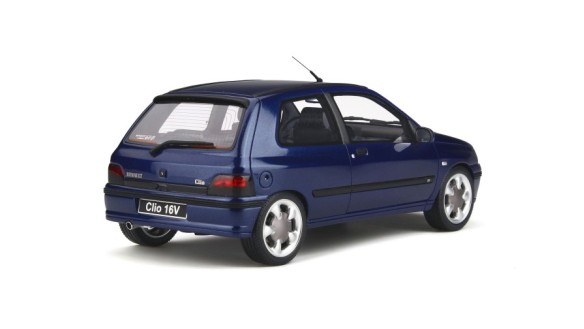 Renault Clio 1 Ph.2 16V Monaco Blue 1995