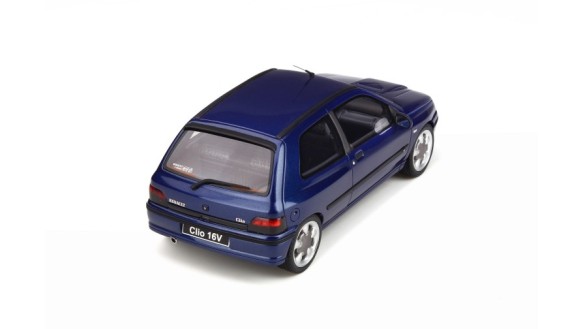 Renault Clio 1 Ph.2 16V Monaco Blue 1995