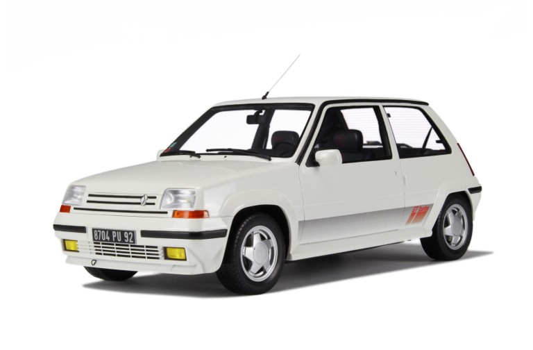 Renault 5 GT Turbo Ph.2 Blanc Nacré 1985