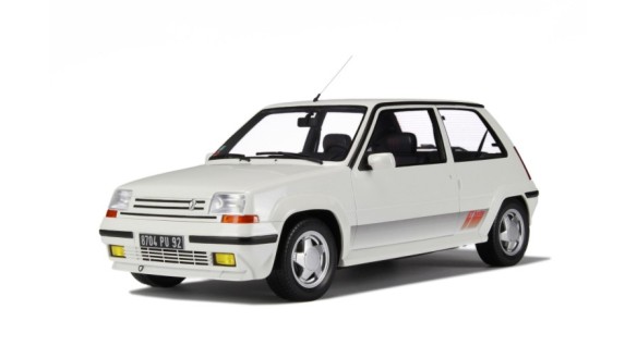 Renault 5 GT Turbo Ph.2 Blanc Nacré 1985
